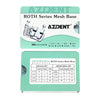 AZDENT Dental Orthodontic Mesh Base Metal Brackets Braces Mini Roth .022 Hooks on 345 400pcs/Box - azdentall.com