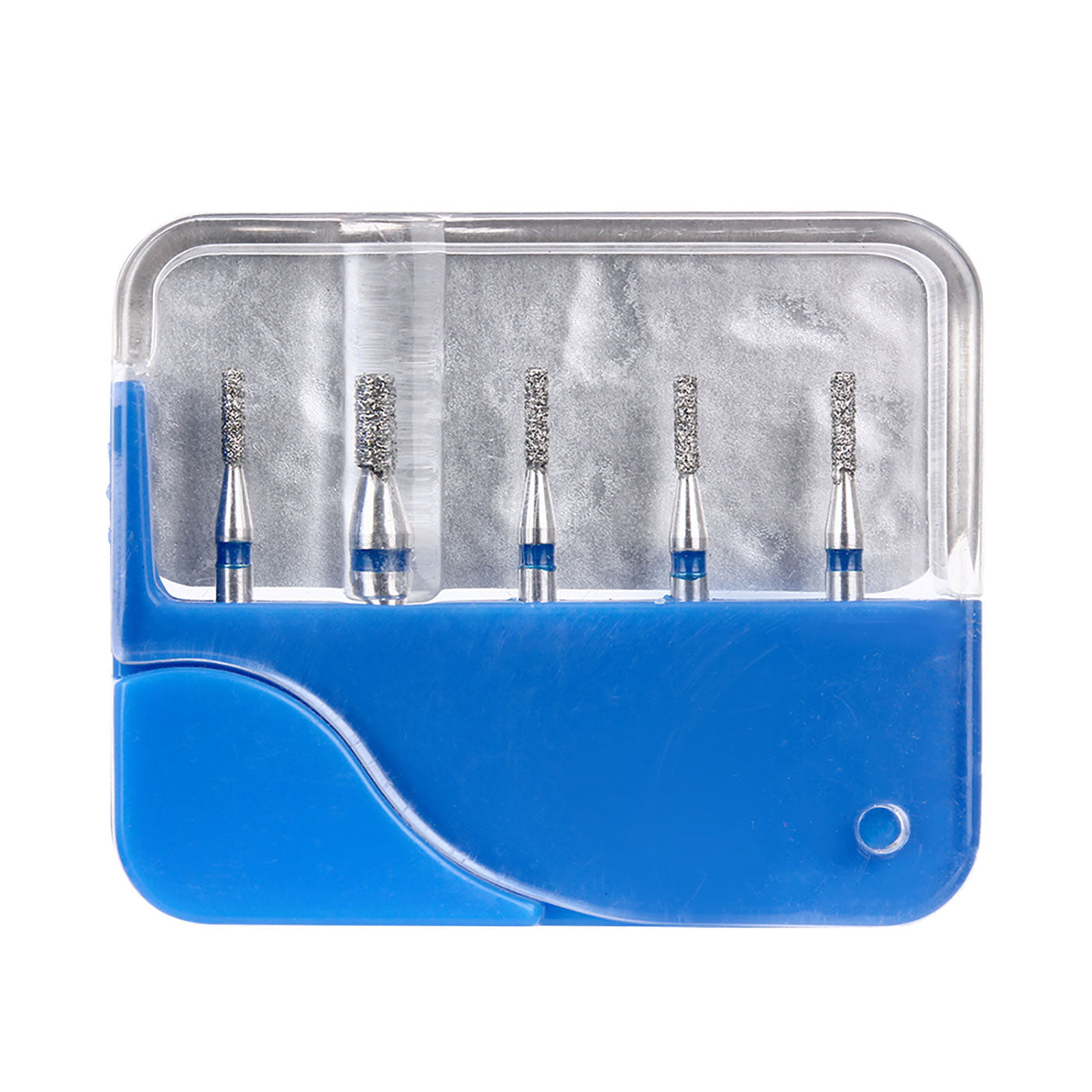 AZDENT Diamond Burs FG SF-41 Straight Flat End Two Layers 5pcs/Box - azdentall.com