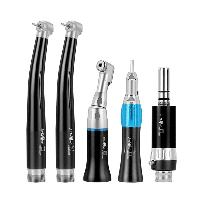 Dental Color High and Low Speed Handpiece Kit 2/4 Holes Black – AZDENT