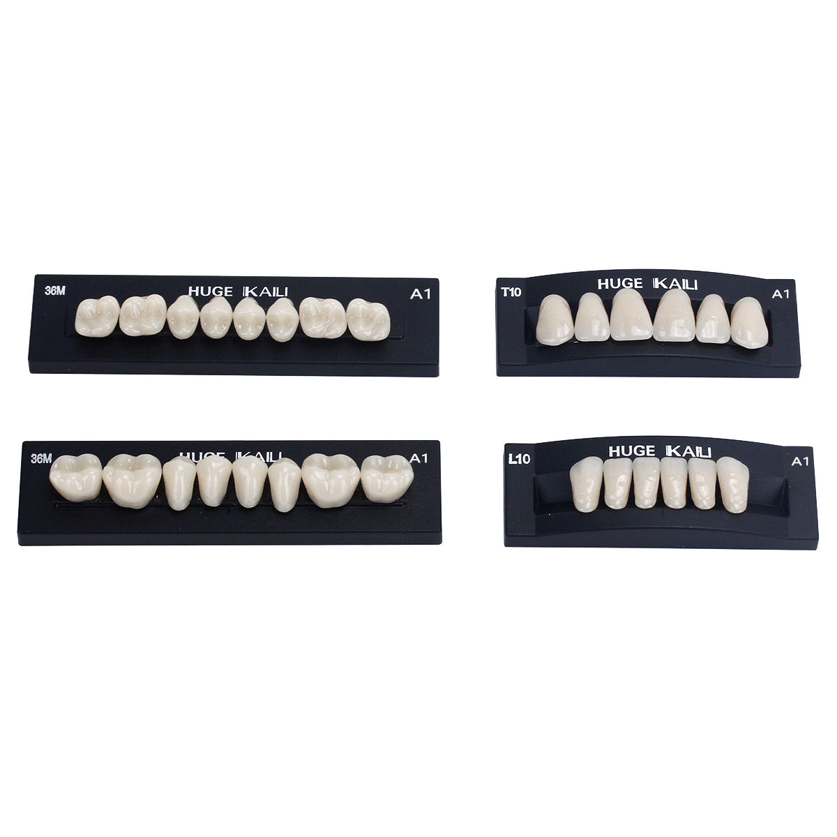 Dental Synthetic Polymer Teeth Resin Denture A1/A2/A3 28 Teeth/Set