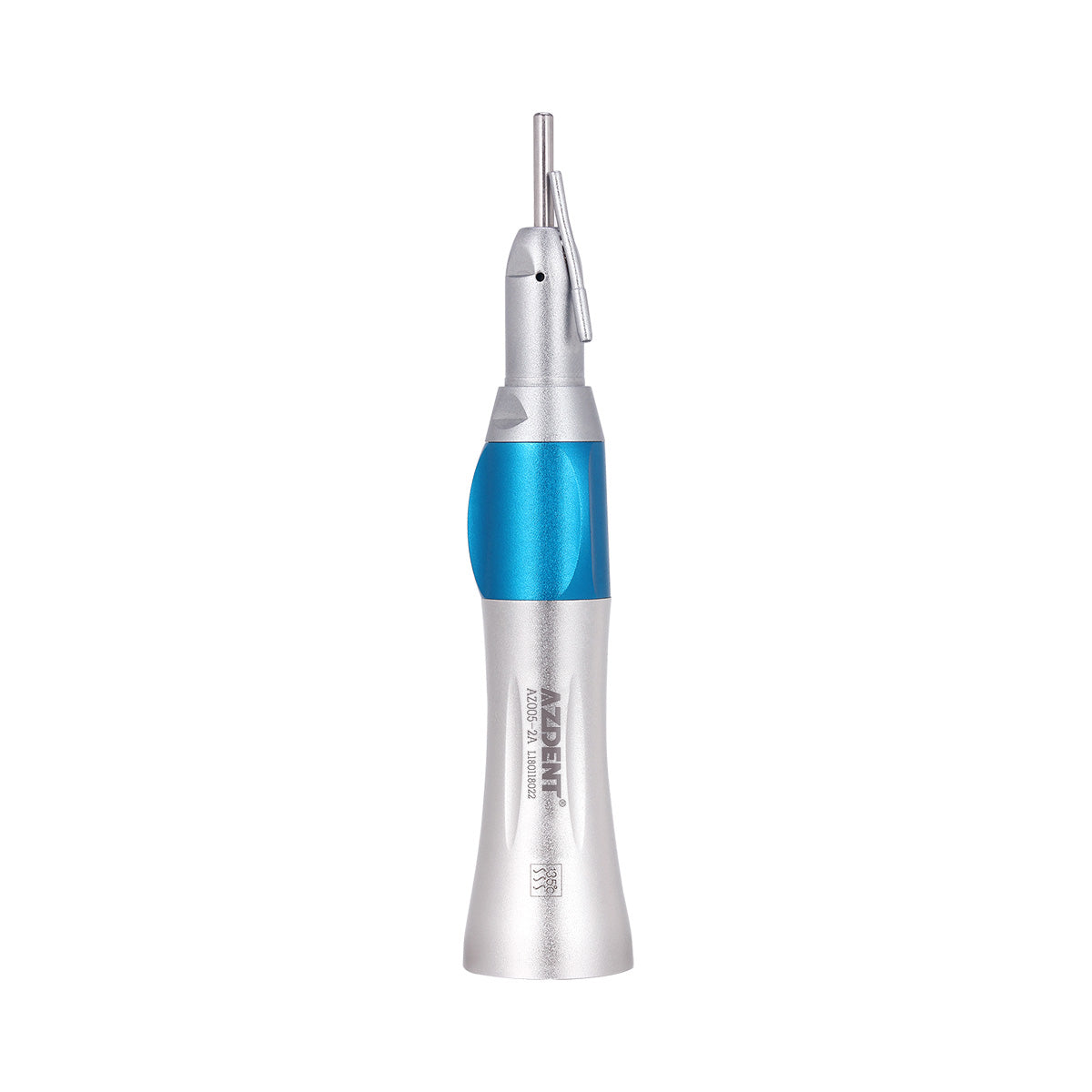 AZDENT 1:1 Slow Speed Straight Nose Cone Handpiece With External Pipe - azdentall.com