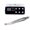 LED Brushless E Type Electric Internal Micro Motor & 1:1 LED Fiber Optic Push Contra Angle Handpiece - azdentall.com