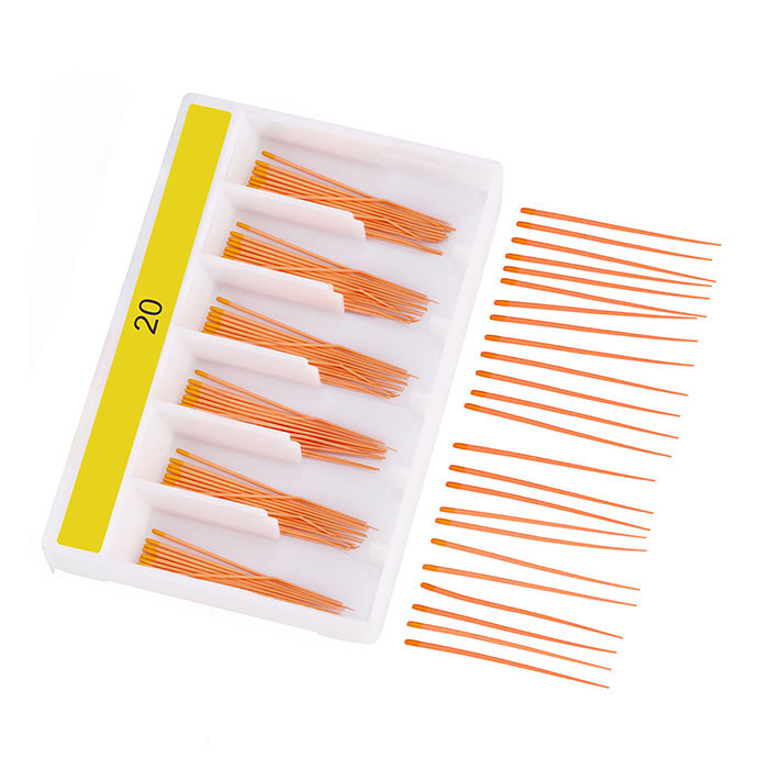 AZDENT Gutta Percha Points #20 Taper Size 0.02 Color Coded 120/Box - azdentall.com