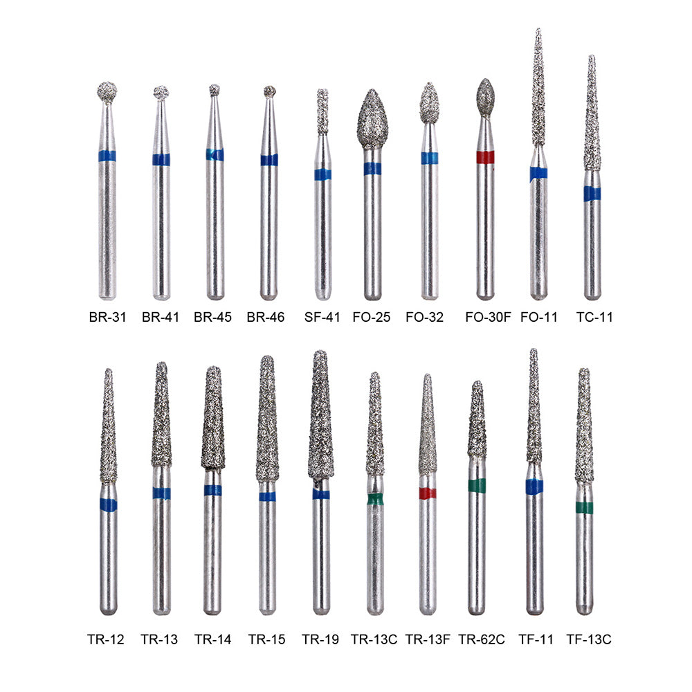 10 Pezzi FG SURG 556 557 558 559 560 fresa fessure piatte dentali in 10 Pezzi FG SURG 556 557 558 559 560 fresa fessure piatte dentali in