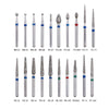 100pcs AZDENT Dental Diamond Burs FG 1.6MM 20 Model/Kit-azdentall.com