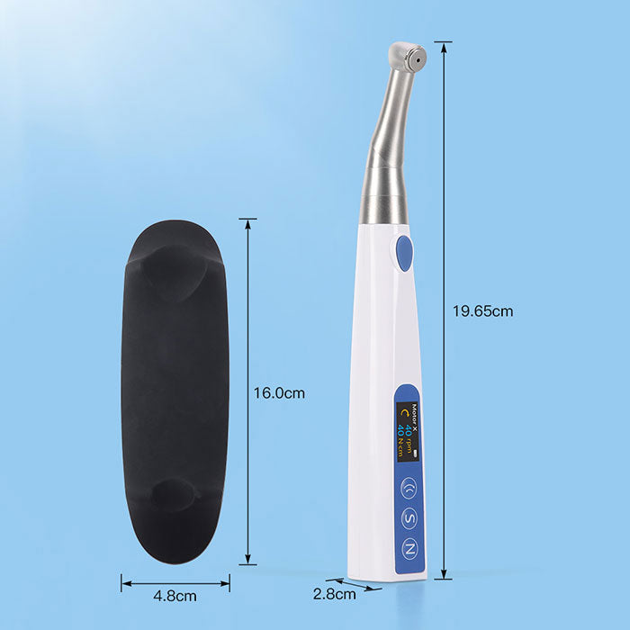 Dental Electric Wireless Torque Driver Universal Implant Torque Wrench 16pcs Drivers 10-50Ncm 360° Rotating - azdentall.com