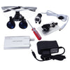 Dental Loupe 3.5X Magnification Surgical Binocular Magnifier with 3W LED Headlight - azdentall.com