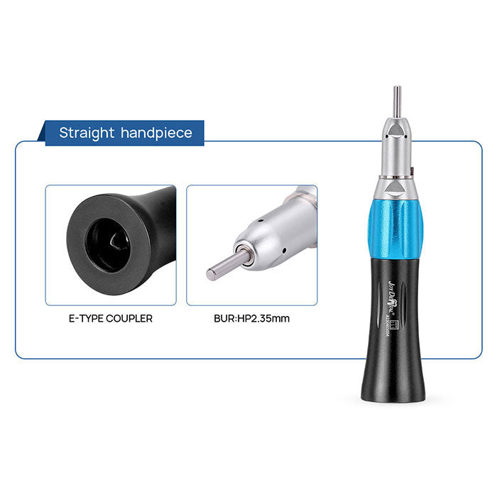 Dental Color High and Low Speed Handpiece Kit 2/4 Holes Black - azdentall.com