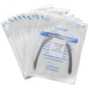 AZDENT Dental Orthodontic Archwire Niti Super Elastic Ovoid Form Rectangular 0.016 x 0.025 Lower 10pcs/Pack - azdentall.com