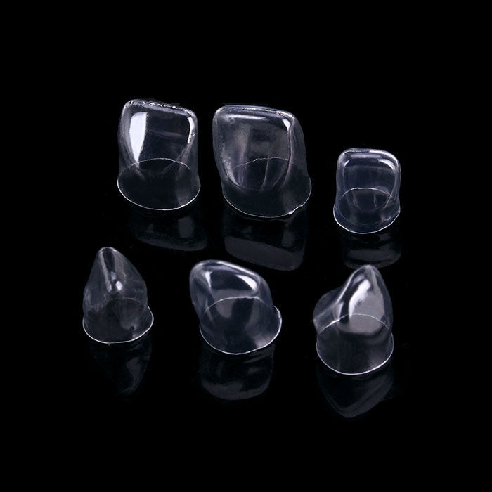 Dental Anterior Transparent Crowns for Aldult № 1.910 64Pcs/Box - azdentall.com