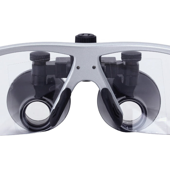 Dental Medical 3.5X Magnifier Binocular Loupes Head Light/Anti-fog Mirrors  Glass