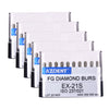 5 Boxes AZDENT FG Diamond Burs EX-21S 10pcs/Box - azdentall.com