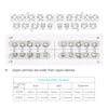 AZDENT Dental Metal Brackets Standard Edgewise Slot .022 Hooks on 345 20pcs/Pack