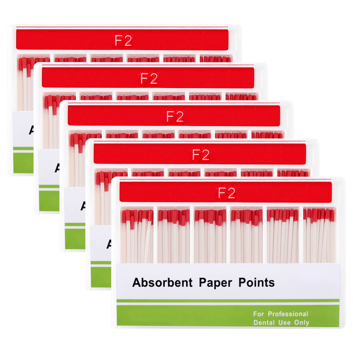 5 Boxes Absorbent Paper Points F Series F2 100pcs/Box - azdentall.com