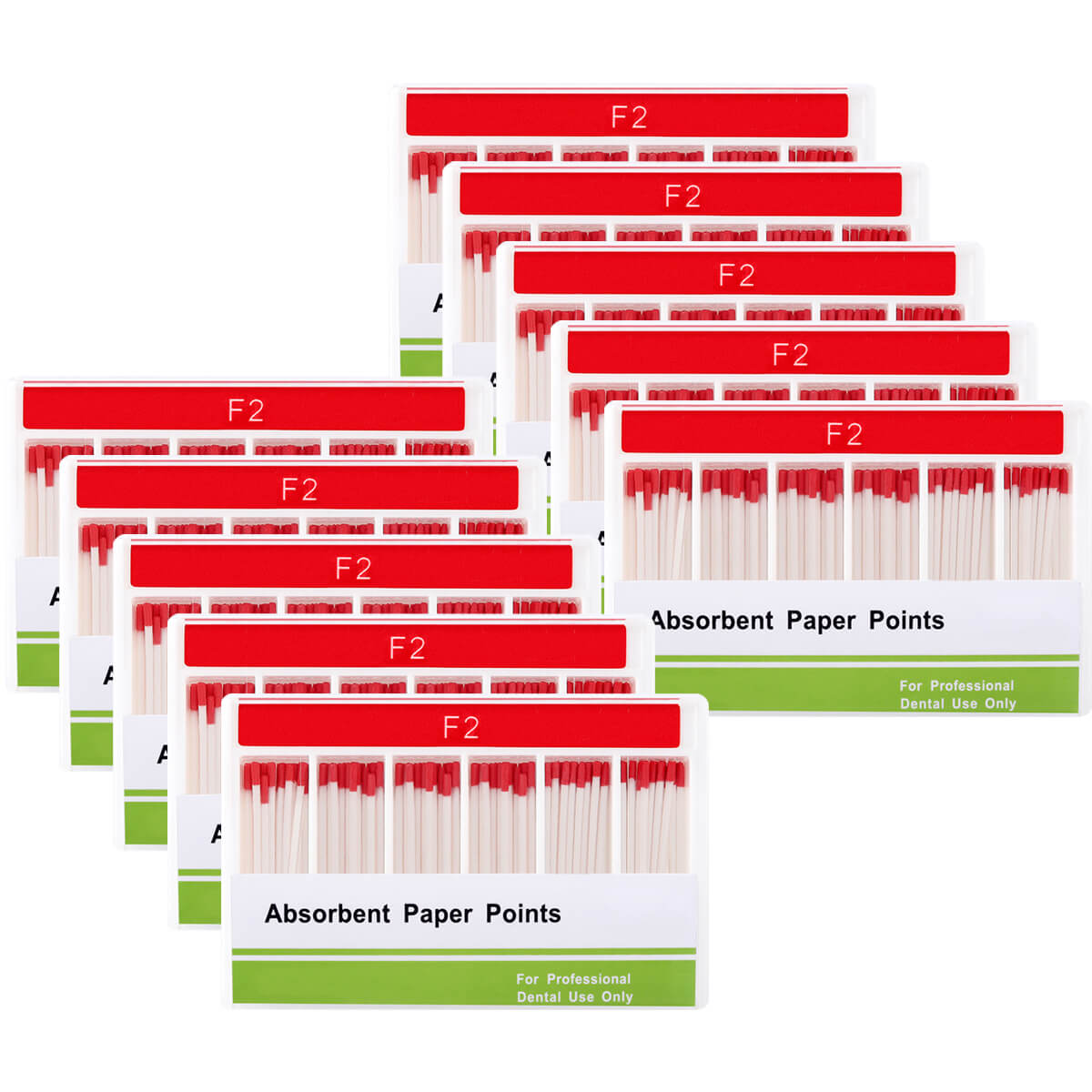 10 Boxes Absorbent Paper Points F Series F2 100pcs/Box - azdentall.com