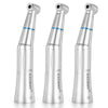 3pcs AZDENT 1:1 Push Button Low Speed Contra Angle Handpiece Internal Water - azdentall.com