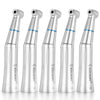 5pcs AZDENT 1:1 Push Button Low Speed Contra Angle Handpiece Internal Water - azdentall.com