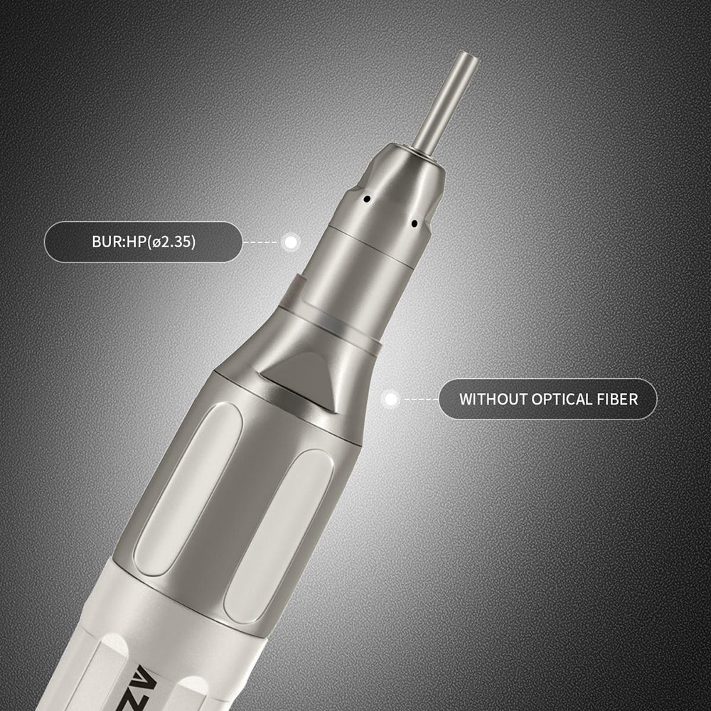 AZDENT 1:1 Low Speed Straight Nose Cone Handpiece With External Water Spray - azdentall.com