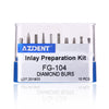 AZDENT Diamond Bur FG-104 Inlay Preparation Kit 10pcs/Kit-azdentall.com