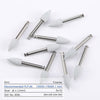 Dental Silicone Polishing Kit For Composite/ Natural Teeth/ Porcelain Finishing and Polishing 10pcs/Bag - azdentall.com