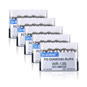 5 Boxes AZDENT FG Diamond Burs WR-13S 10pcs/Box - azdentall.com