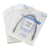 AZDENT Dental Orthodontic Archwire Niti Super Elastic Ovoid Form Rectangular 0.017 x 0.025 Upper 10pcs/Pack - azdentall.com