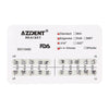 AZDENT Dental Metal Brackets Standard Edgewise Slot .018 Hooks on 345 20pcs/Pack - azdentall.com