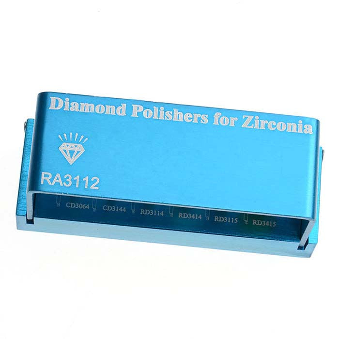 Dental Zirconia Polishing Kit for Low Speed Contra Angle RA3112 12pcs/Kit