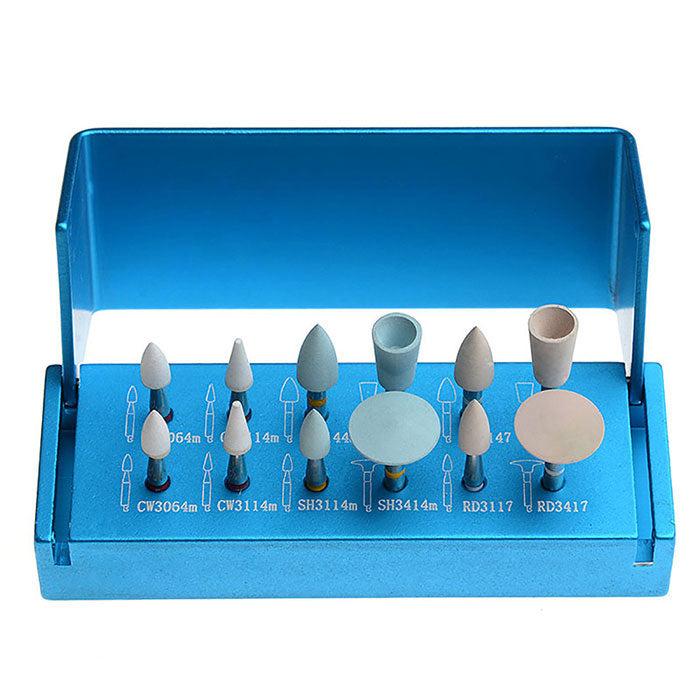 Dental Composite Polishing Kit for Low Speed Contra Angle RA 1112 12pcs/Kit - azdentall.com