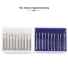 Dental Carbide Bur FG #557 Straight Fissure Crosscut 10/Box - azdentall.com