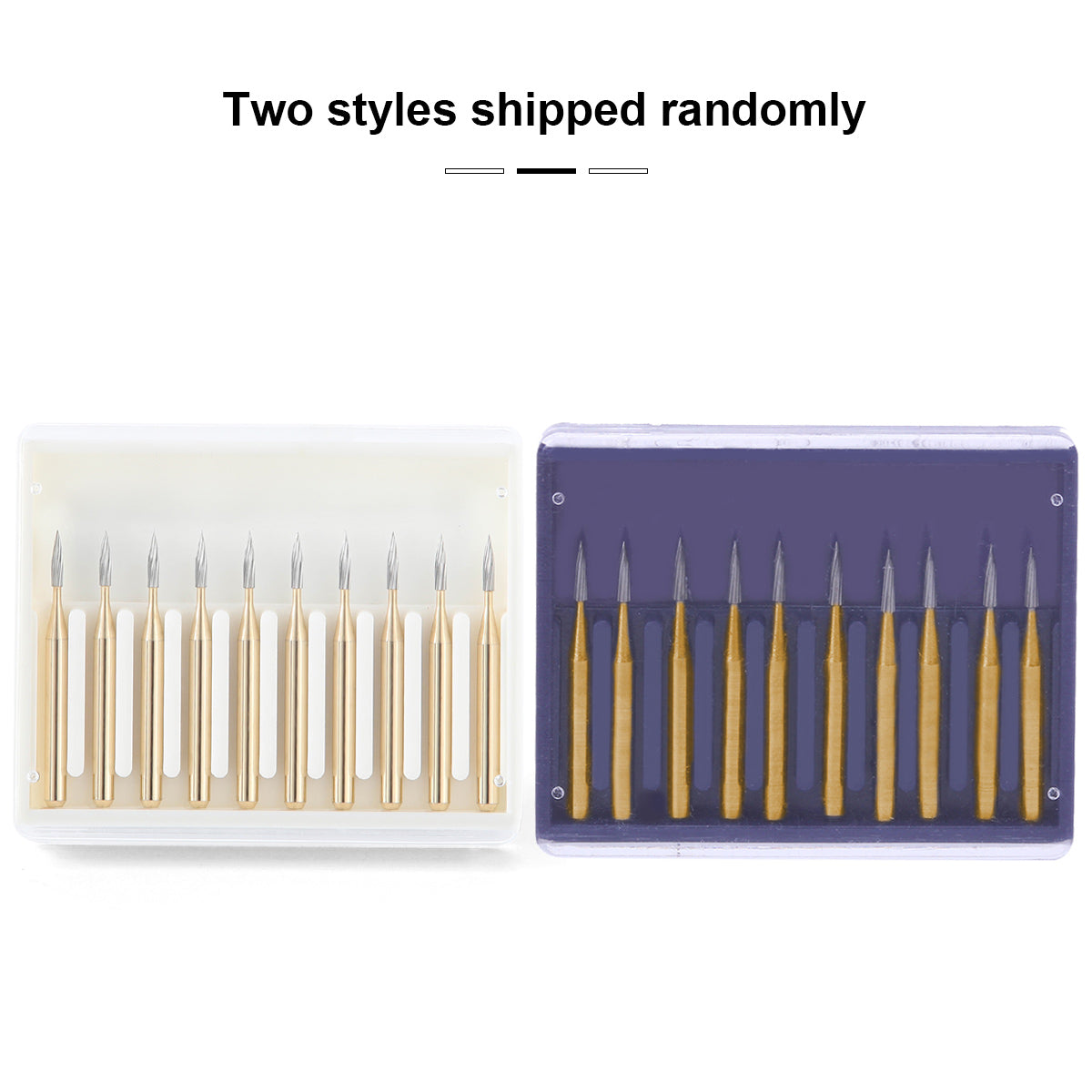 Dental Carbide Burs FG 7901 Needle Shaped Trimming & Finishing 10pcs/Box - azdentall.com