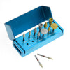 Dental Zirconia Polishing Kit for Low Speed Contra Angle RA3112 12pcs/Kit - azdentall.com