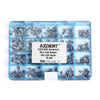 AZDENT Dental Orthodontic Metal Brackets Braces Mini Roth .018 MIM Monoblock Hooks on 345 400pcs/Box - azdentall.com