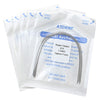 AZDENT Dental Orthodontic Archwire NiTi Super Elastic Natural Form Round 0.014 Lower 10pcs/Pack - azdentall.com