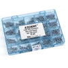 AZDENT Dental Orthodontic Mini Metal Brackets Braces Roth .022 MIM Monoblock With Hooks On 345 400pcs/Box - azdentall.com