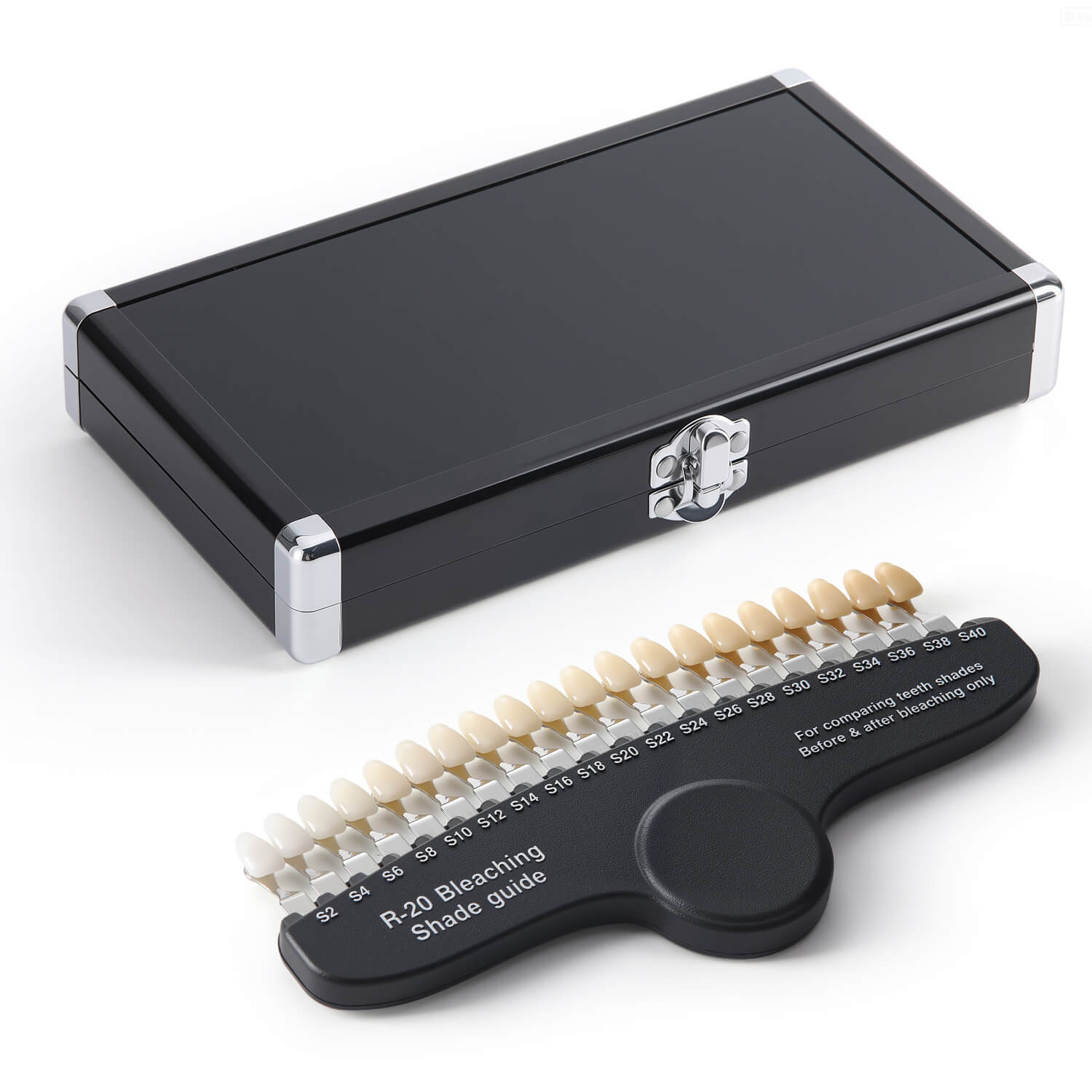 Dental Bleaching Shade Guide Tooth Whitening Shade Chart 20/25 Shade - azdentall.com