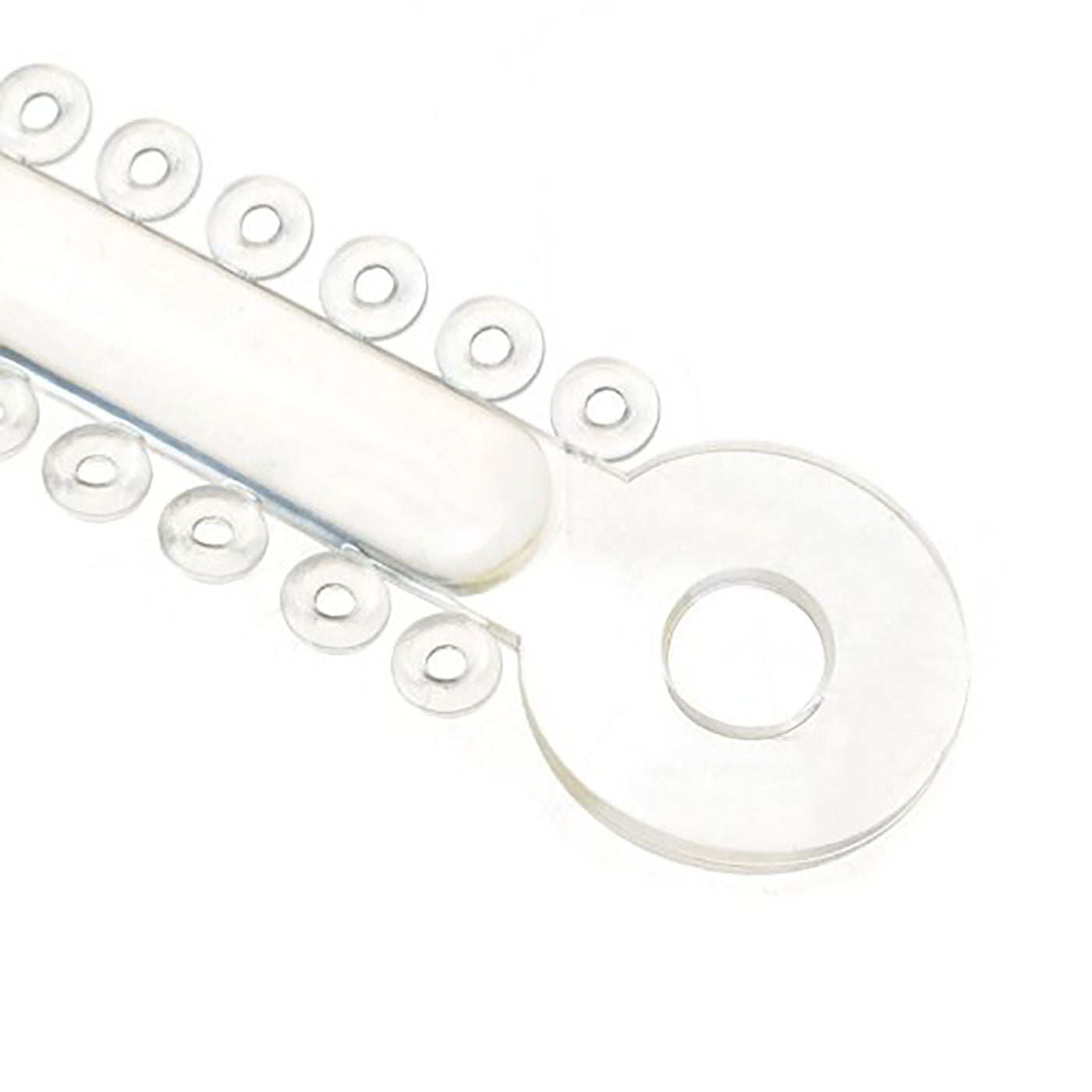 AZDENT Orthodontic Ligature Ties Clear Color 1014 pcs/pack - azdentall.com