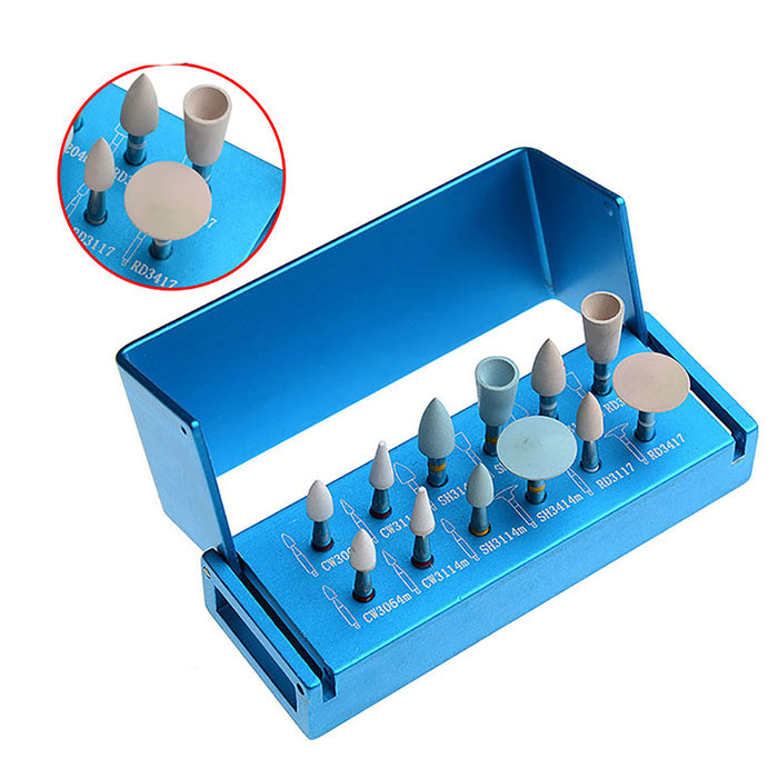 Dental Composite Polishing Kit for Low Speed Contra Angle RA 1112 12pcs/Kit - azdentall.com