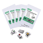 5 Bags AZDENT Dental Orthodontic Buccal Tube 2nd Molar Bondable Non-Convertible Roth 0.022 Laser Mark 4pcs/Bag - azdentall.com