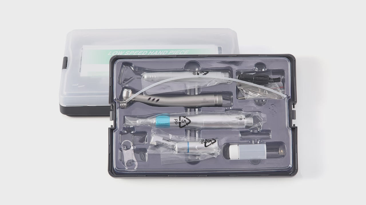 Load video: Dental High and Low Speed Handpiece Air Scaler Kit 2/4 Hole - azdentall.com