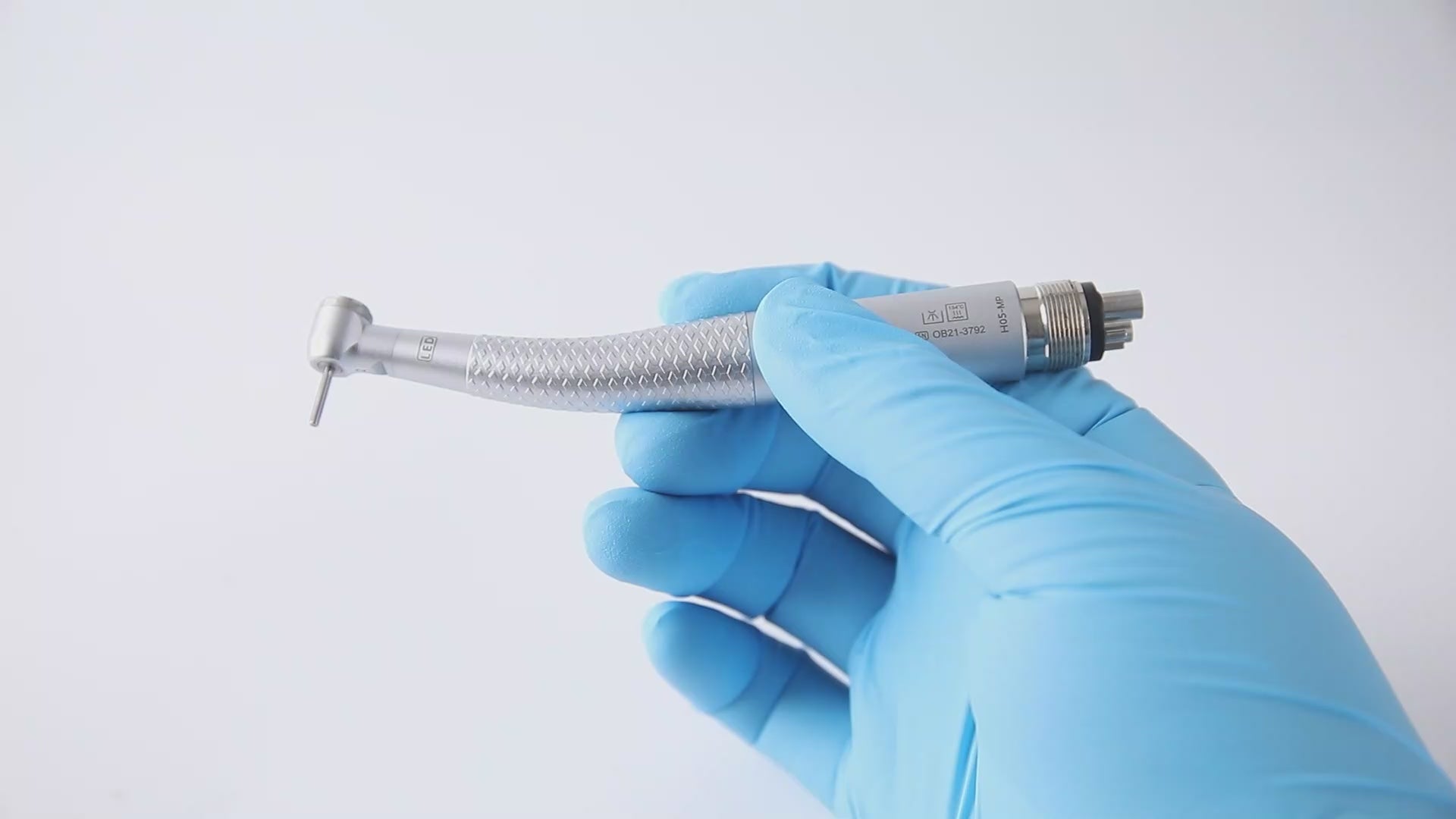 COXO LED High-speed Air Turbine Handpiece with Generator Mini Head 4 Holes Coupler CX207-2 #H05-MP4 - azdentall.com