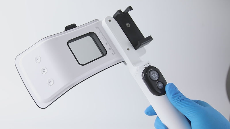 Dental Portable Intraoral LED Photography Light with Bluetooth Control - azdentall.com