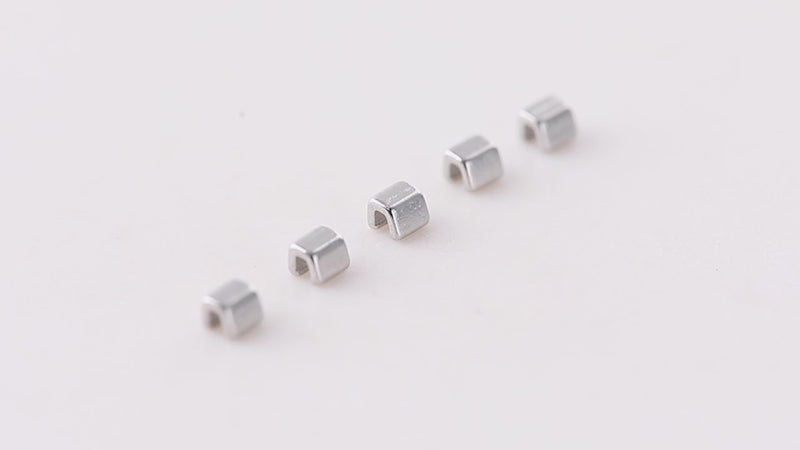AZDENT Crimpable Hooks Stainless Steel Stops Type 10/Bag - azdentall.com