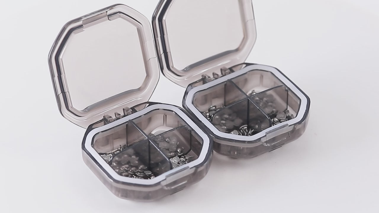 Load video: AZDENT Spherical Buccal Tube 1st Molar Bondable Monoblock Non-Convertible Single Roth/MBT 0.022 20Sets/Box - azdentall.com