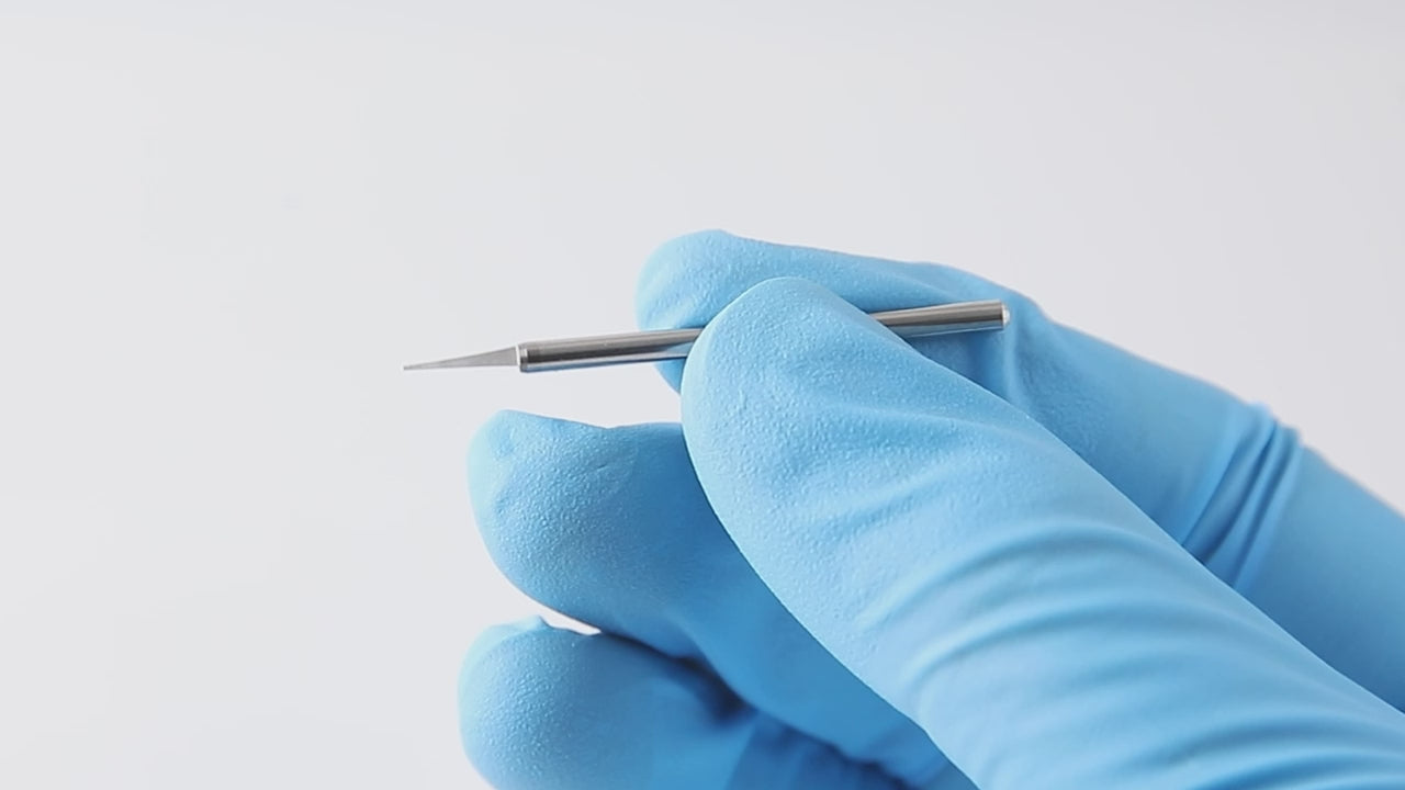 Load video: Dental Orthodontic Retainer Cutting Tungsten Carbide Bur HP 2.35mm - azdentall.com