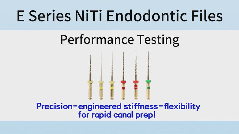 AZDENT Dental Series E Heat-Activated Rotary Endo Files #17-#35 21mm 6pcs/Pack - azdentall.com