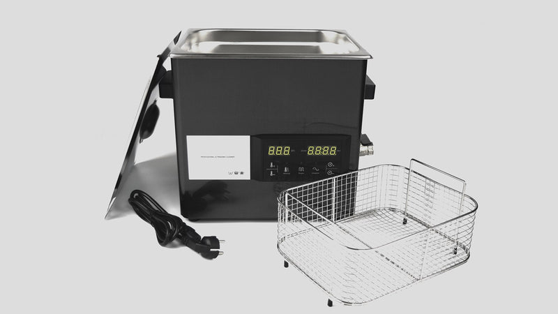 Digital 9L Titanium Ultrasonic Cleaner Touchscreen Three Functional Modes - azdentall.com