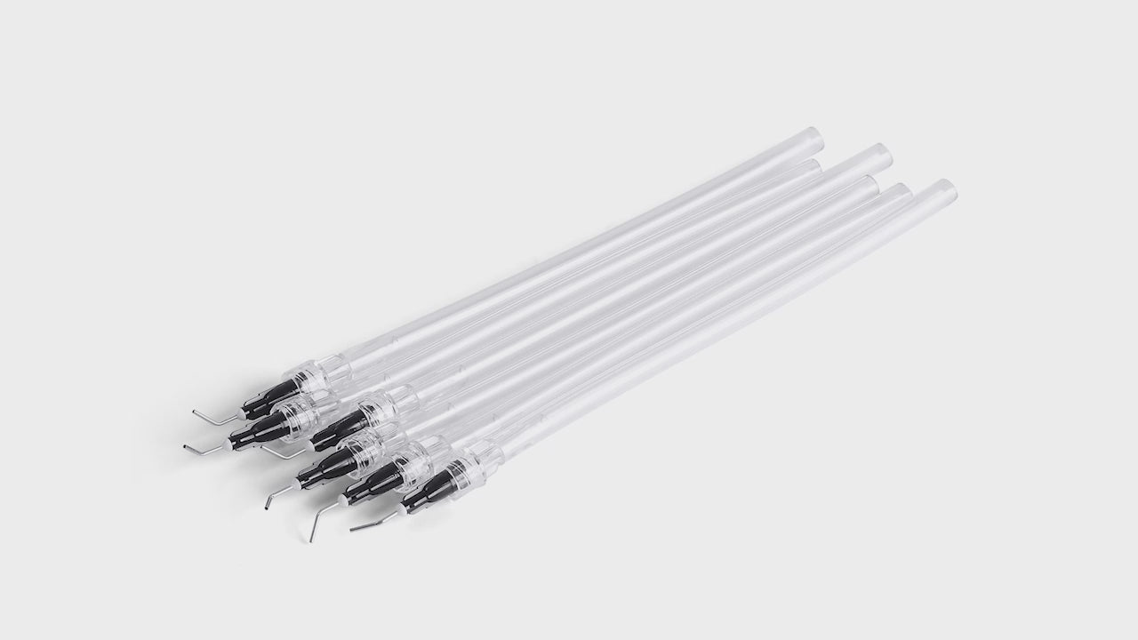 Load video: Disposable Saliva Ejector Tube with Irrigation Needle Tips 20 Kits/ Pack - azdentall.com