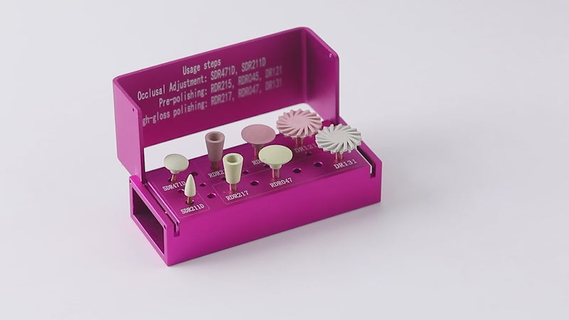 AZDENT Dental Zirconia Composite All-purpose Polishing Kit RA 2.35mm 8pcs/Box - azdentall.com