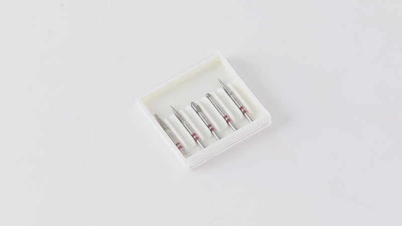 AZDENT Dental Diamond Zirconia Bur Kit 5pcs/Box - azdentall.com